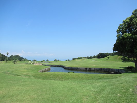 天草の大海原を見渡せるコース