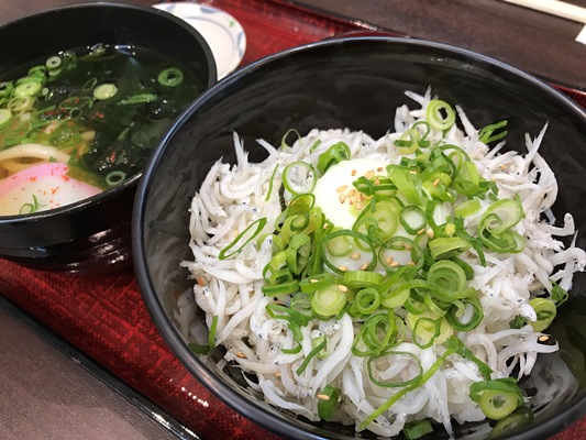 淡路産釜揚げしらす丼