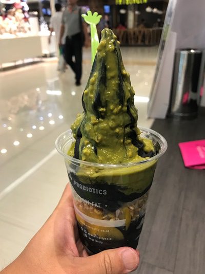 インドネシアで人気のデトックスできるフローズンヨーグルト