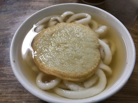 うどんつゆが絶品の福岡名物やわやわ丸天うどん
