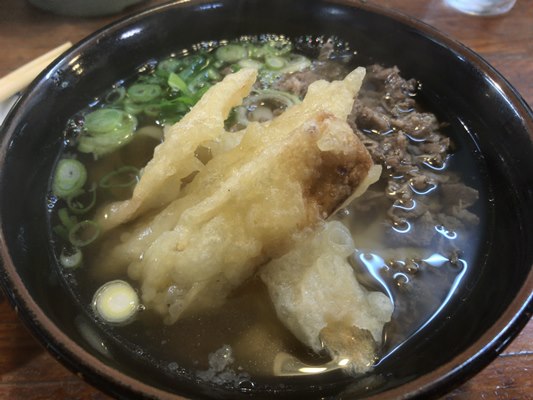 博多と言えば、ごぼ天うどん