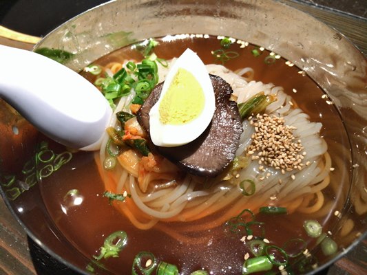 焼肉店系の別府冷麺発祥の店