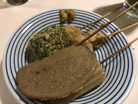 静岡おでんを食べに青葉おでん街に
