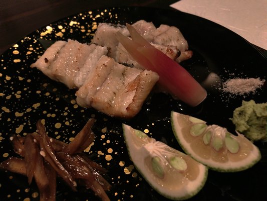 今まで食べた青鰻の中で最高の青鰻
