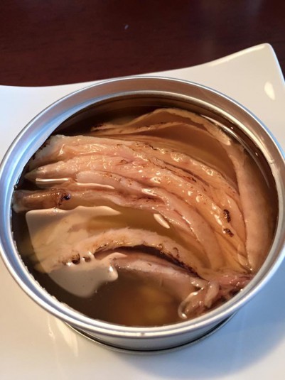 びん長鮪のハラモを軽く炙った絶品のツナ缶