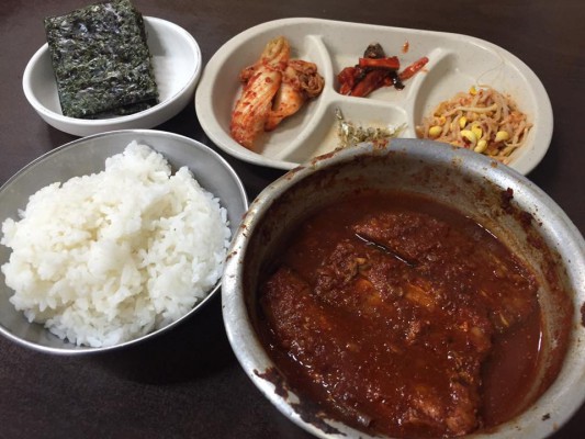 カルチジョリム（太刀魚の煮付け）
