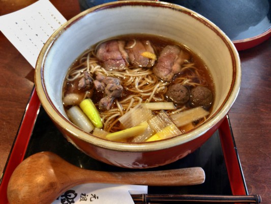 鴨南蛮発祥の蕎麦屋