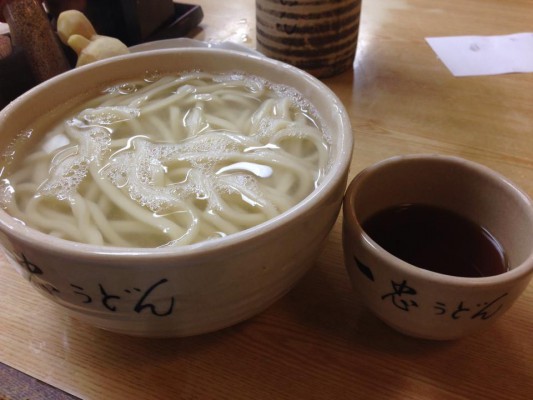 一忠の釜揚げうどん