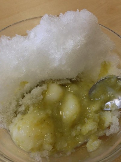 鎌倉時代から続く老舗の和風かき氷
