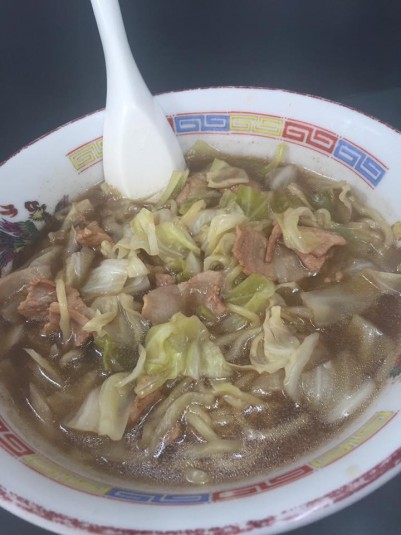 千葉県船橋市のご当地ラーメンのソースラーメン