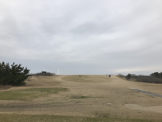 本間ゴルフゆかりの地にある河川敷コース