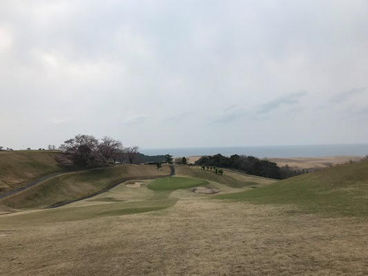 鳥取砂丘と日本海を見下ろすコース
