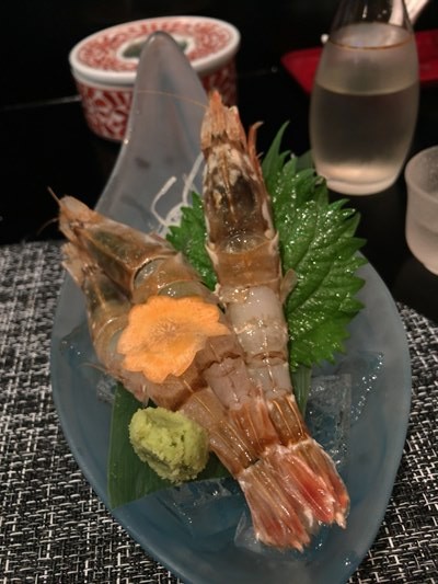 猛者海老と砂丘長いも