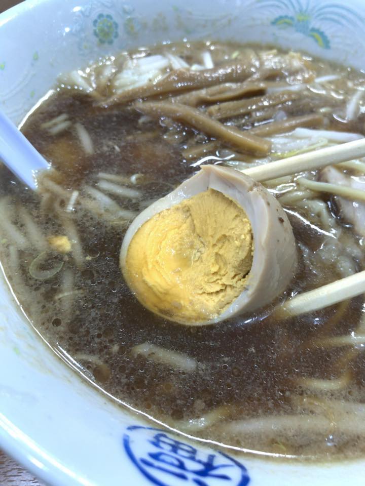 ラーメンの煮玉子発祥の地、荻窪