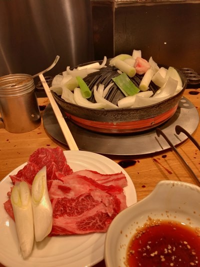 脂が最高においしいジンギスカン