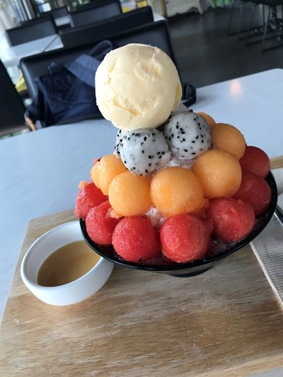 ビエンチャンでかき氷