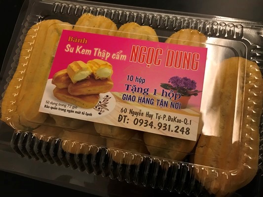 ホーチミンのシュークリーム食べ比べ