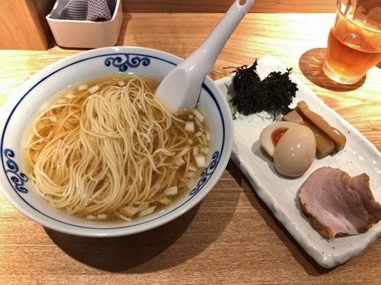 氷見産の煮干しを使ったラーメン