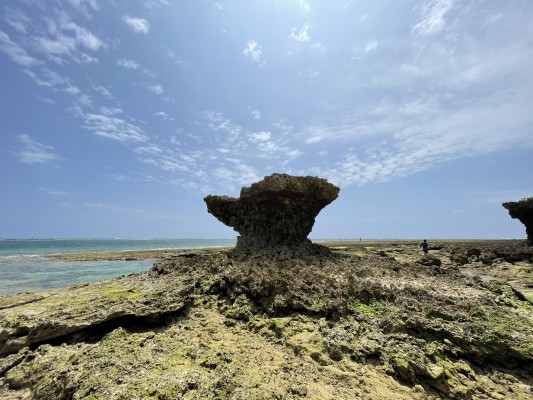 奧武島のパワースポット竜宮神