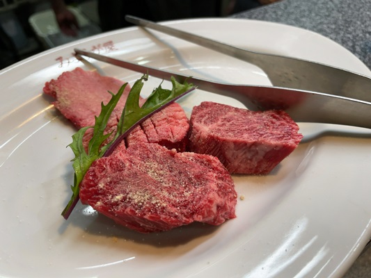 宮崎牛のいろんな部位を楽しめる焼肉屋