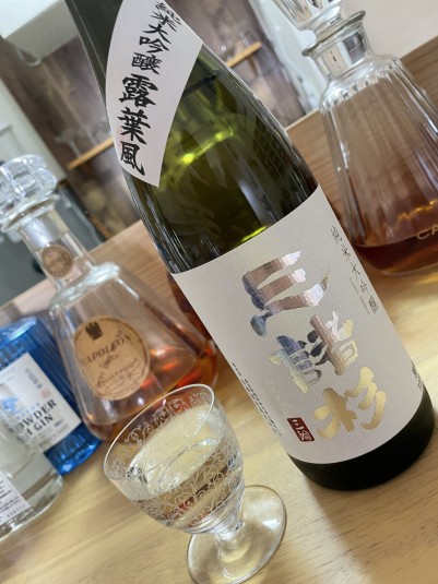 日本酒発祥の地の日本酒で晩酌