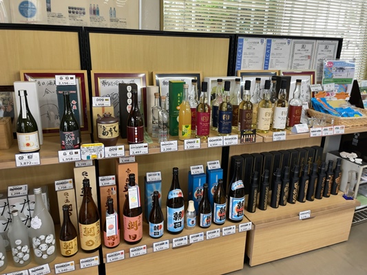 朝日酒造の蔵を見学