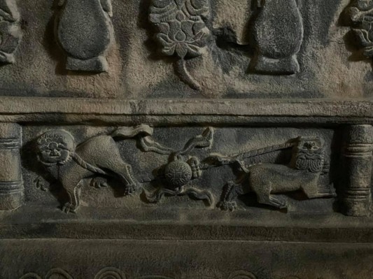 琉球の歴史の中で一番古い獅子（シーサー）の造形物