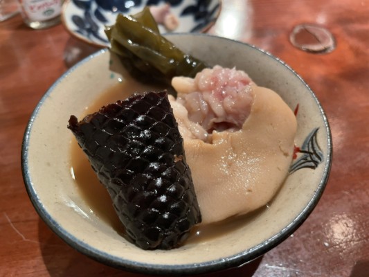 人生初イラブー汁