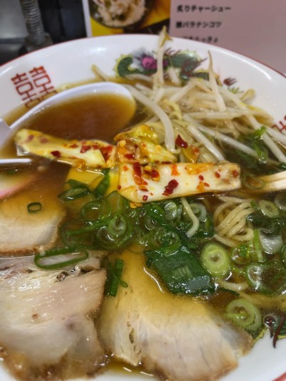 倉敷市民に愛されている激辛の駅前ラーメン