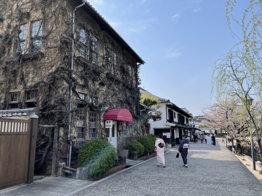 美観地区の大正ロマン漂う喫茶店