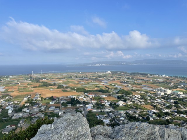 タッチューの山頂に