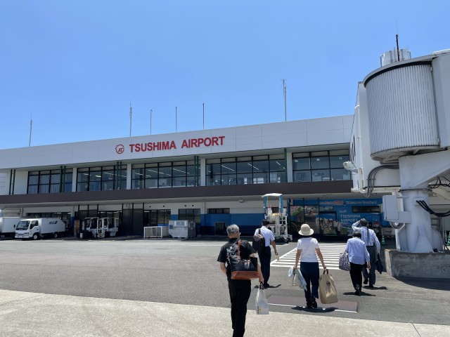 長崎空港から対馬空港に移動