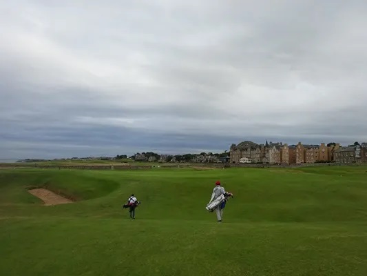 スコットランドのゴルフ場