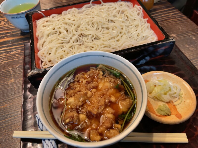 「天ざる」「天もり」発祥の蕎麦屋
