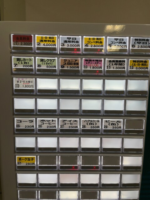那覇ゴルフ倶楽部ショートコースの料金