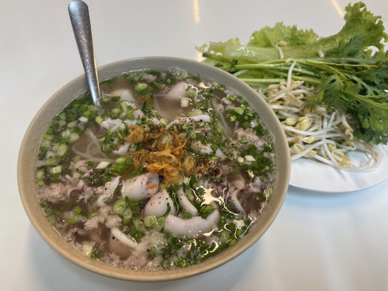 ビンタイン区にあるフーティウムックとミーワンタンの名店