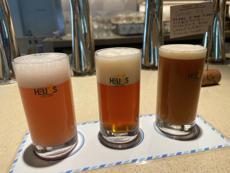 那覇空港にあるヘリオス酒造のビール醸造所