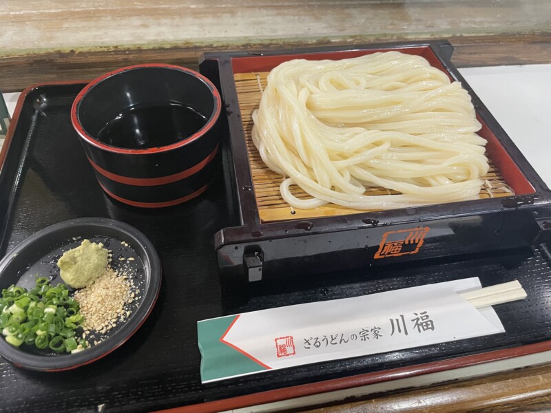 ざるうどん発祥の香川のうどん屋
