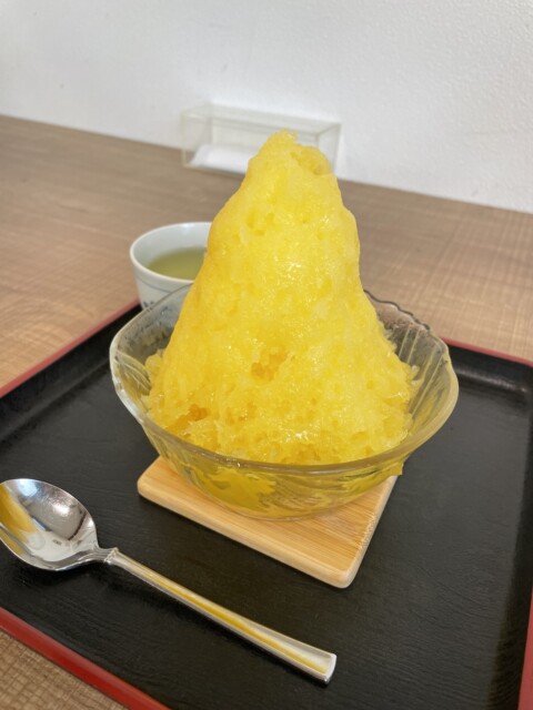 今治市の創業120年の和菓子屋のかき氷