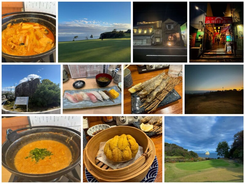 福島県いわき市でゴルフと食べ歩き