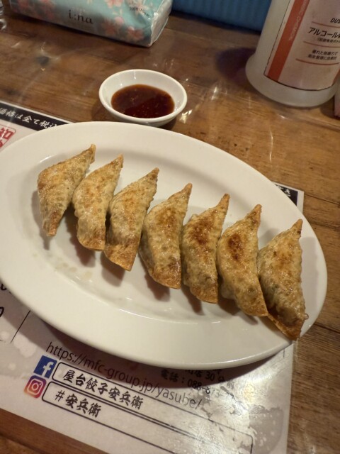 高知名物の屋台餃子