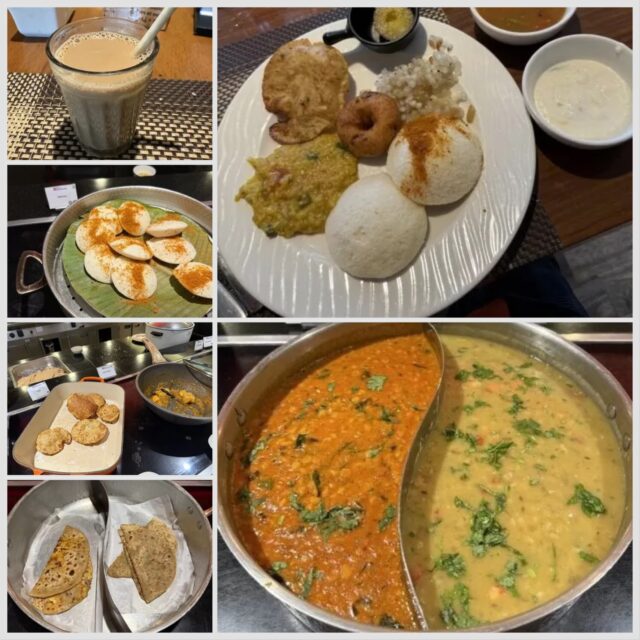 デリーのホテルで見るインドの朝食文化