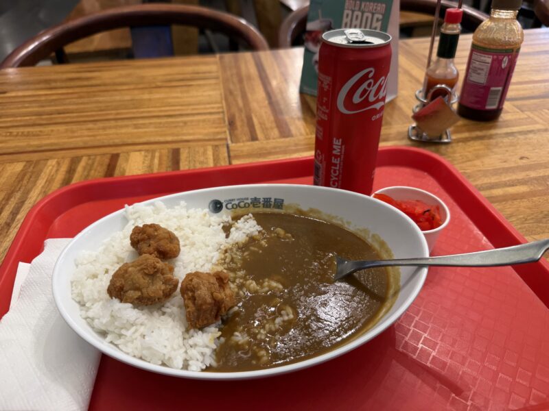 インドでジャパニーズカレーのCoCo壱番屋を食べてみた