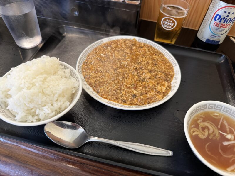 味芳斎スタイルを沖縄で昇華した麻婆豆腐